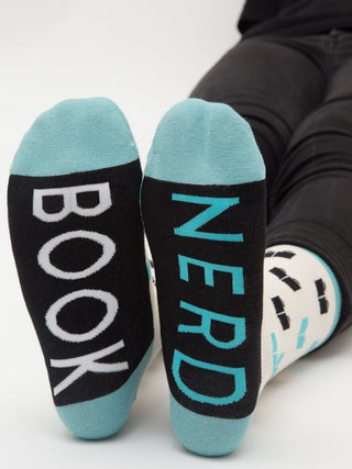 Book Nerd socks